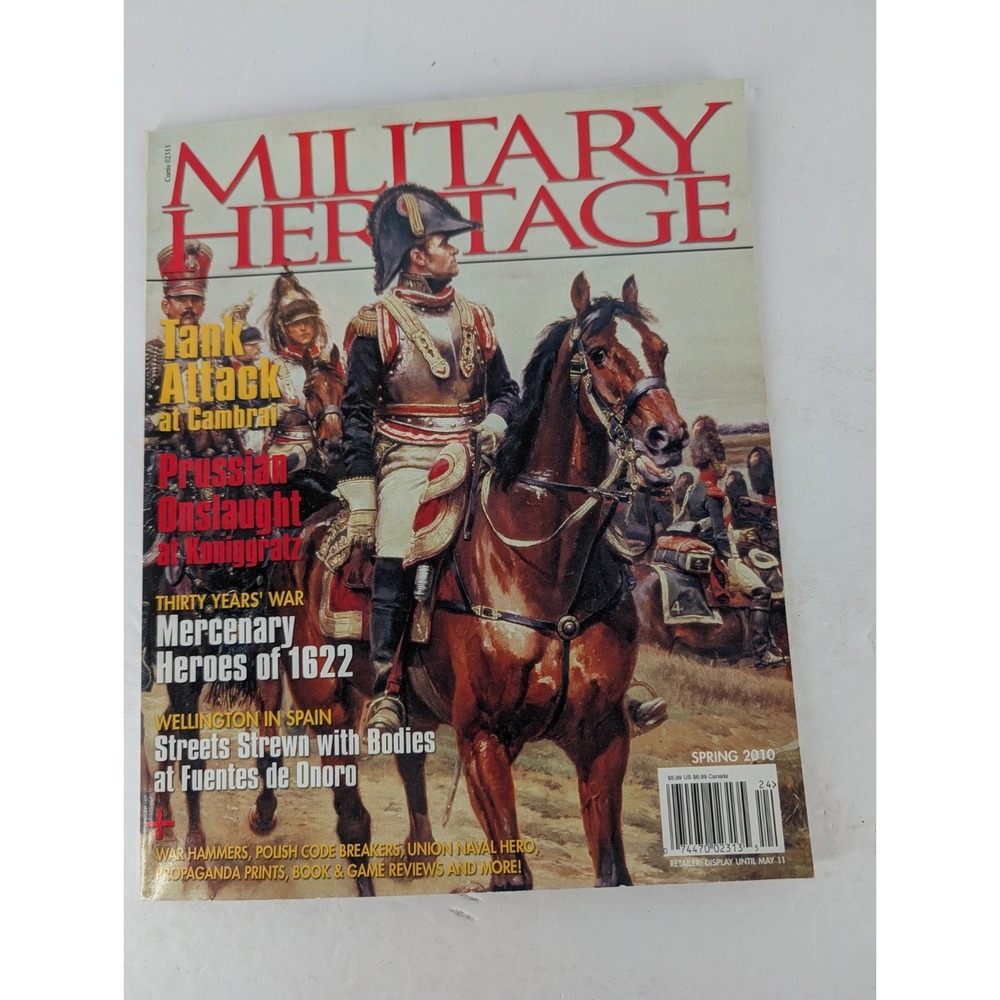 Vtg MILITARY HERITAGE Magazine Lot Civil War WWII Napoleon Gettysburg Stonewall - Picture 10 of 16